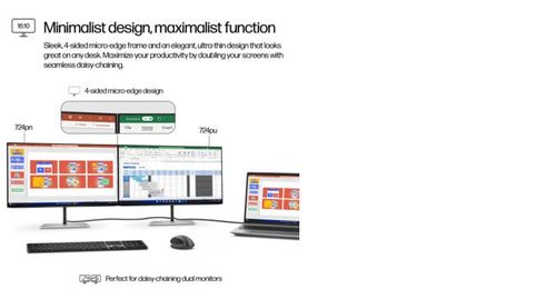HP Series 7 Pro 24 inch WUXGA Monitor - 724pn HP Series 7 Pro 24 inch WUXGA Monitor - 724pn